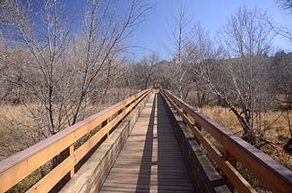 Kingfisher Bridge, Red Rock State Park, February 9, 2012